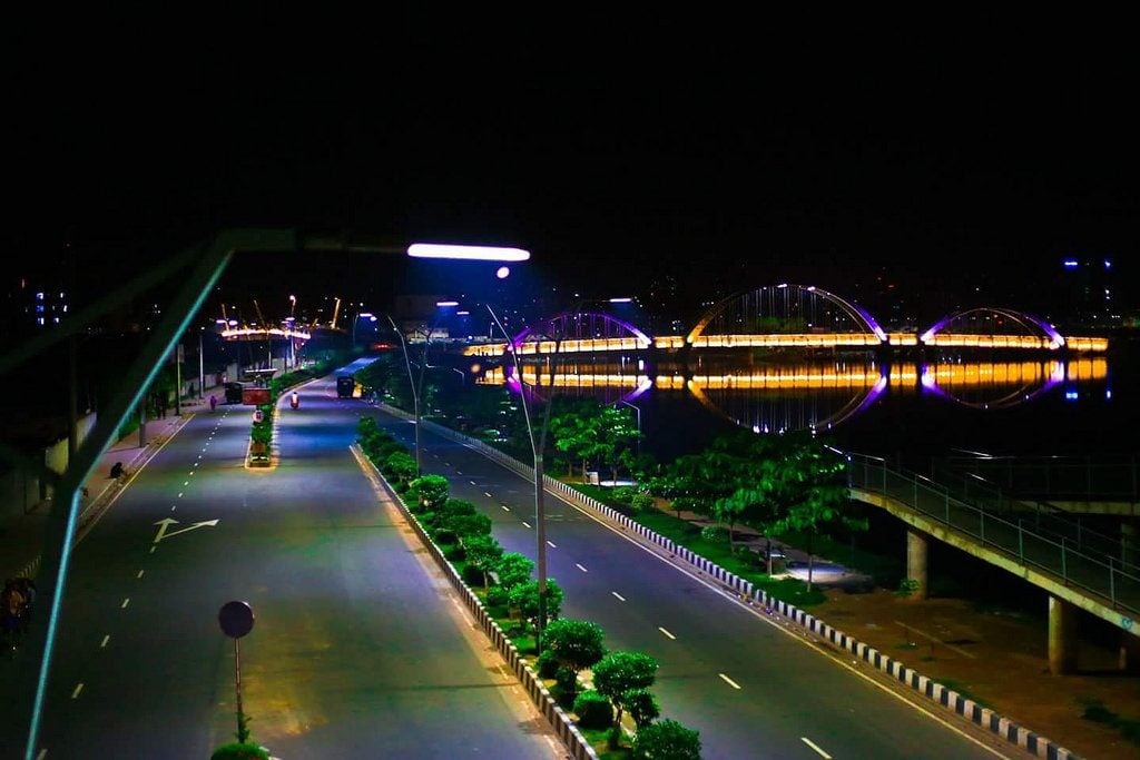 Dhaka City At Night