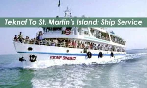 teknaf to Saint Martin Island ship service
